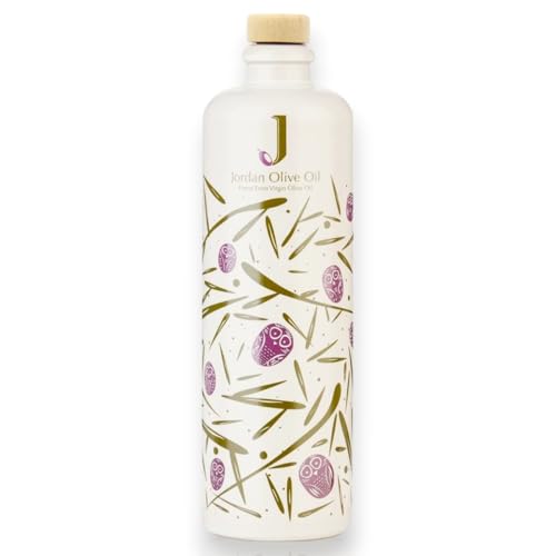 Jordan Olivenöl - Keramikflasche 500ml - zum befüllen inkl. Holdeckel mit Ausgiessfunktion von Jordan Original
