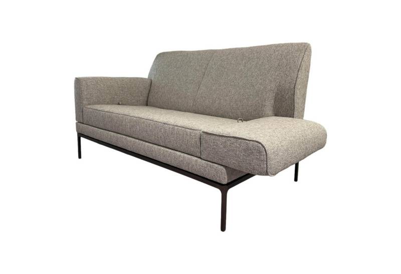 Jori 2-Sitzer Sofa Glove 8950 SO140 Stoff Bembebis C0720 Grau Untergestell von Jori