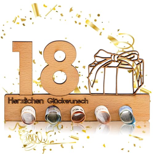 18.Geburtstag Geldgeschenk Holz, Geschenk Zum Geburtstag, Geburtstag JubiläUm, Geschenke Aus Holz, Geldgeschenke Geburtstag, Geschenke Aus Holz FüR Freunde, Familie, 18 Geburtstag Deko von Jormftte