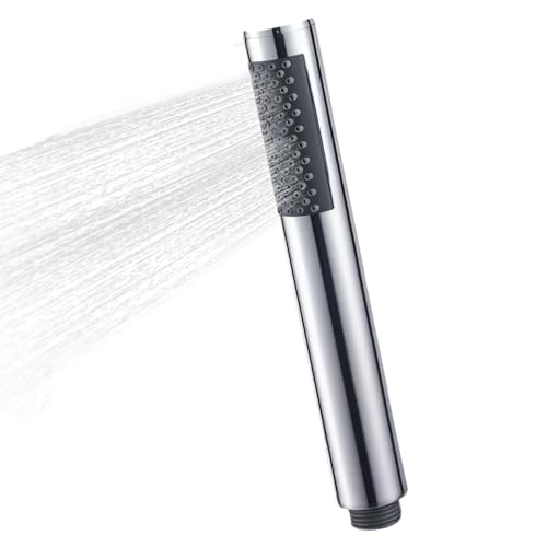 Jortmrd Handbrause Dusche Edelstahl 304, Duschkopf Wassersparend mit 66 Anti-Kalk Silikondüsen,Duschbrause für Badezimmer,Hochdruck Rain-Shower,Kompatibel mit Warmwasserbereitern (Silber,Zylinder) Jortmrd Handbrause Dusche Edelstahl 304, Duschkopf Wassersparend mit 66 Anti-Kalk Silikondüsen,Duschbrause für Badezimmer,Hochdruck Rain-Shower,Kompatibel mit Warmwasserbereitern (Silber,Zylinder) von Jortmrd