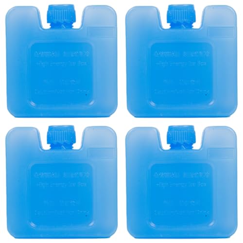 4 Stück Cooler Shock-Kühlakkus, 2, 8 x 2, 8 x 1, Zoll, Wiederverwendbare, tragbare Blaue Eisblöcke für Kühler zum Kühlhalten von Lebensmitteln und Getränken, Cooler Shock-Kühlakkus 4 Stück Cooler Shock-Kühlakkus, 2, 8 x 2, 8 x 1, Zoll, Wiederverwendbare, tragbare Blaue Eisblöcke für Kühler zum Kühlhalten von Lebensmitteln und Getränken, Cooler Shock-Kühlakkus von Jorzer