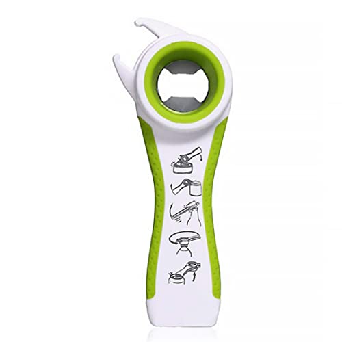 Jorzer 5-in-1-Flaschenöffner: PP+TPR+Edelstahl, für Arthritische Hände, Senioren, mit Gummiüberzogene Griff, Spülmaschinenfest Jorzer 5-in-1-Flaschenöffner: PP+TPR+Edelstahl, für Arthritische Hände, Senioren, mit Gummiüberzogene Griff, Spülmaschinenfest von Jorzer