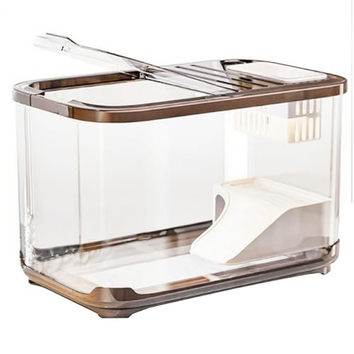 Aquarium, Kompaktes Aquarium-Starter-Kit mit Klettergerüst, Leicht zu reinigen und zu pflegen, für Schildkröten und Wassertiere Aquarium, Kompaktes Aquarium-Starter-Kit mit Klettergerüst, Leicht zu reinigen und zu pflegen, für Schildkröten und Wassertiere von Jorzer