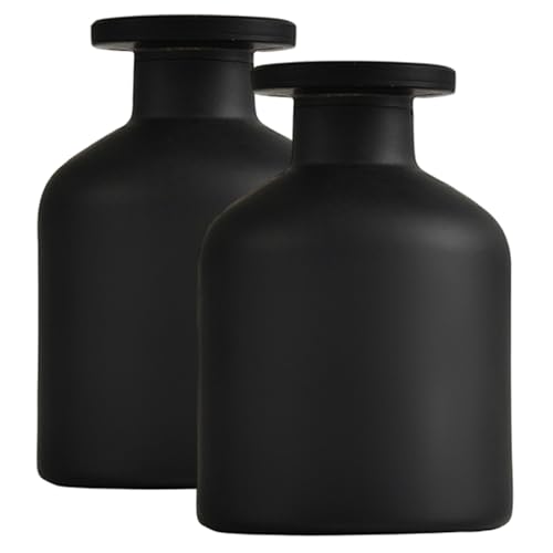 Jorzer 2 Stück Leere Diffusorflaschen 150 ml Schwarze Diffusorflaschen aus Glas für ätherische Öle Aromatherapie für Zuhause Jorzer 2 Stück Leere Diffusorflaschen 150 ml Schwarze Diffusorflaschen aus Glas für ätherische Öle Aromatherapie für Zuhause von Jorzer