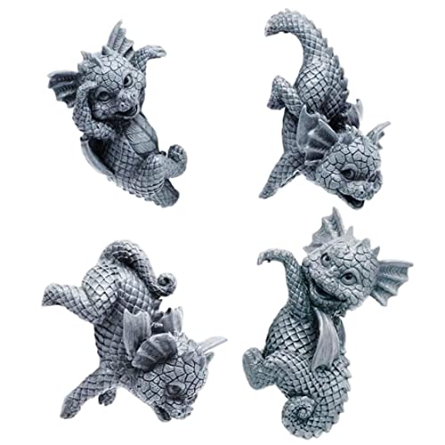 Jorzer 4 Stück Drachenskulptur Gartendeko für Draußen Drachen Figuren Garten Deko Gartendeko Drachen Deko Gartenstatuen Jorzer 4 Stück Drachenskulptur Gartendeko für Draußen Drachen Figuren Garten Deko Gartendeko Drachen Deko Gartenstatuen von Jorzer