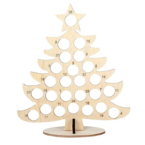 Adventskalender aus Holz Weihnachts Countdown Kalender Schokoladenrahmen aus Holz Adventskalender Weihnachtsdekoration Style2 Adventskalender aus Holz Weihnachts Countdown Kalender Schokoladenrahmen aus Holz Adventskalender Weihnachtsdekoration Style2 von Jorzer