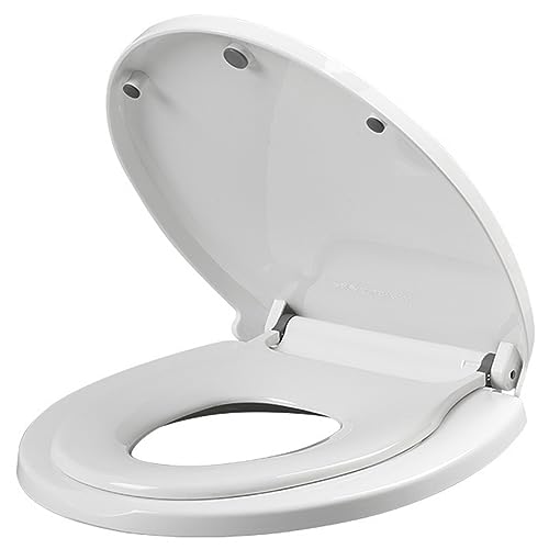 Jorzer Family Toilettensitz 2-in-1-Toilettensitz mit abnehmbarem eingebauten Kindersitz V Form Familien Toilettensitz Universal Fit Weiche Enge Toilettensitz für Kleinkinder und Erwachsene Jorzer Family Toilettensitz 2-in-1-Toilettensitz mit abnehmbarem eingebauten Kindersitz V Form Familien Toilettensitz Universal Fit Weiche Enge Toilettensitz für Kleinkinder und Erwachsene von Jorzer