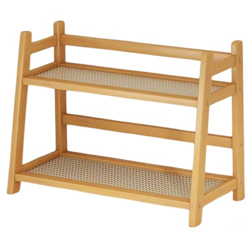 Jorzer Kaffeetassenhalter 2-lagiges großes Küchenthekenregal aus Bambus mit Belüftungslöchern multifunktionaler Kaffeestation-Organizer für Zuhause Büro Café Jorzer Kaffeetassenhalter 2-lagiges großes Küchenthekenregal aus Bambus mit Belüftungslöchern multifunktionaler Kaffeestation-Organizer für Zuhause Büro Café von Jorzer