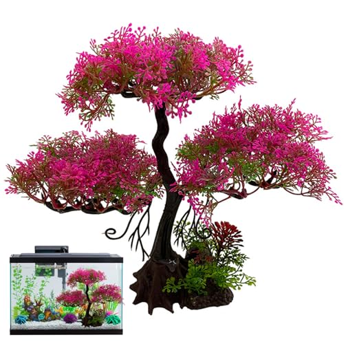 Jorzer Plastikaquariumpflanzen, realistische umweltfreundliche Fischtankpflanzen lebhafte und attraktive Fischtankdekorationen für Haushaltslandschaften im Haushaltsbüro Jorzer Plastikaquariumpflanzen, realistische umweltfreundliche Fischtankpflanzen lebhafte und attraktive Fischtankdekorationen für Haushaltslandschaften im Haushaltsbüro von Jorzer