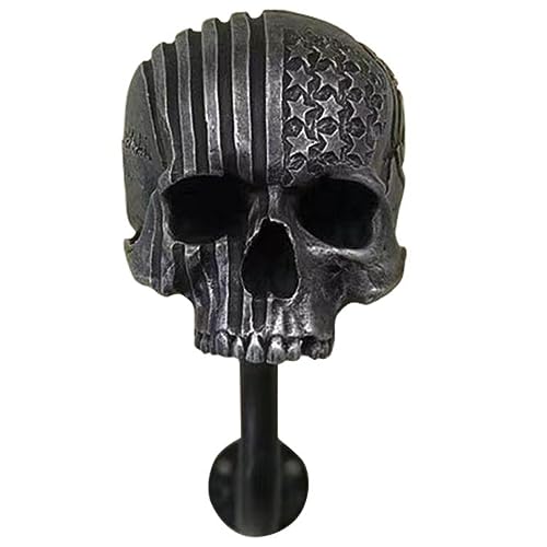 Jorzer Schädelhelmhalter Wandmontage Motorrad Helm Rack Schädel Form Helmhalter Wandmontage Helmständer Geisterkopfhügel für Helm und Jacke Wanddekoration Jorzer Schädelhelmhalter Wandmontage Motorrad Helm Rack Schädel Form Helmhalter Wandmontage Helmständer Geisterkopfhügel für Helm und Jacke Wanddekoration von Jorzer