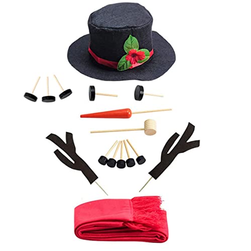 Jorzer Schneemann-Bausatz Schneemann-Dekorationssatz Schneemann-Bausatz Winterparty-Spielzeug Weihnachtsdekoration 16-teilig Jorzer Schneemann-Bausatz Schneemann-Dekorationssatz Schneemann-Bausatz Winterparty-Spielzeug Weihnachtsdekoration 16-teilig von Jorzer