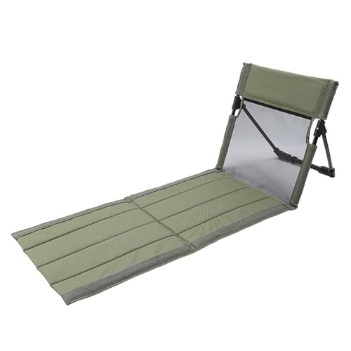 Jorzer Strandmatten -Lounge Stuhl Klafte tragbare Strandliege mit atmungsaktivem Mesh Rückenlampe Leichter Bodenstuhl für Schwimmbad Camping Fischerei Wanderweg, Armeegrün -Dekor. Jorzer Strandmatten -Lounge Stuhl Klafte tragbare Strandliege mit atmungsaktivem Mesh Rückenlampe Leichter Bodenstuhl für Schwimmbad Camping Fischerei Wanderweg, Armeegrün -Dekor. von Jorzer