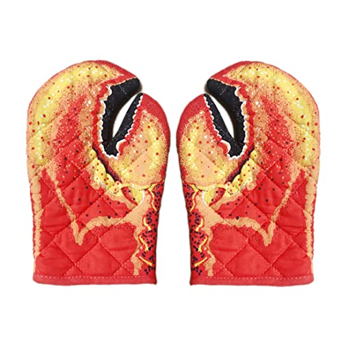 Jorzer Ofenhandschuhe Hummerkrallen Design Ofen Handschuhe Lustige Küchenhandschuhe Gesteppte Baumwollkochhandschuhe Hitzebeständige Handschuhe Topfhalter zum Backen von Grillen Mikrowelle Jorzer Ofenhandschuhe Hummerkrallen Design Ofen Handschuhe Lustige Küchenhandschuhe Gesteppte Baumwollkochhandschuhe Hitzebeständige Handschuhe Topfhalter zum Backen von Grillen Mikrowelle von Jorzer