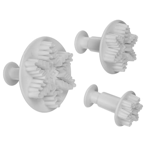 Schneeflocken Ausstecher Schneeflocken Ausstechformen Kunststoff Plätzchen Fondant Ausstecher Formen Für Kuchendeckel Dekorationswerkzeuge 3 Stück Schneeflocken Ausstecher Schneeflocken Ausstechformen Kunststoff Plätzchen Fondant Ausstecher Formen Für Kuchendeckel Dekorationswerkzeuge 3 Stück von Jorzer