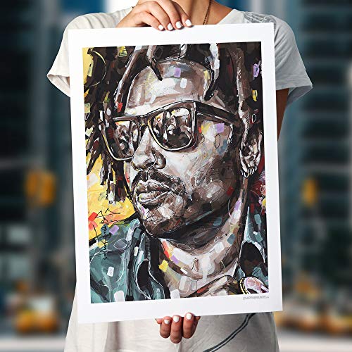 Jos Hoppenbrouwers Lenny Kravitz Poster (50 x 70 cm) von JosHoppenbrouwers