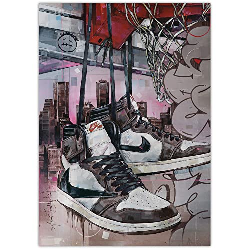 JosHoppenbrouwers Air Jordan Travis Scott Poster, 42 x 29,7 cm (A3), 1 Stück von JosHoppenbrouwers
