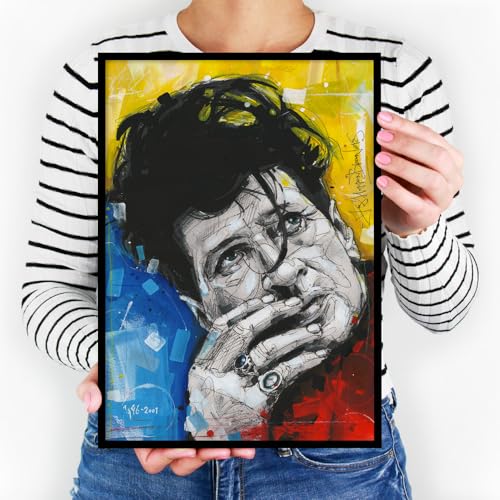 JosHoppenbrouwers Herman Brood Poster A3 - 30,6 × 43 cm *gerahmt & signiert JosHoppenbrouwers Herman Brood Poster A3 - 30,6 × 43 cm *gerahmt & signiert von JosHoppenbrouwers
