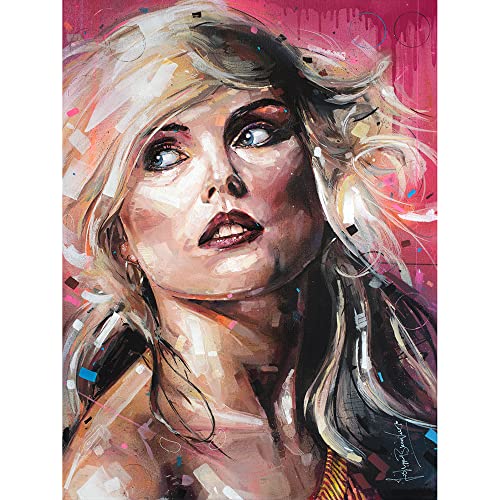 JosHoppenbrouwers Kunstdruck auf Leinwand, Blondie, 40 x 60 cm von JosHoppenbrouwers