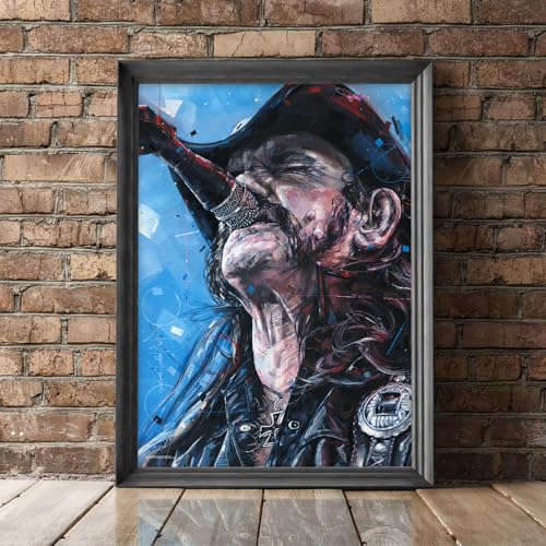 JosHoppenbrouwers Lemmy Kilmister, Motörhead Kunstdruck (50 x 70 cm), ungerahmt von JosHoppenbrouwers