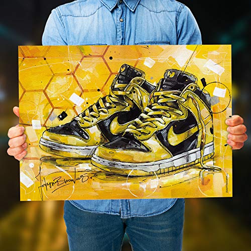 Nike Dunk SB Wu-Tang Kunstdruck (70x50cm) *ungerahmt von JosHoppenbrouwers