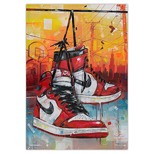 Poster Air Jordan 1, ungerahmt (70 x 100 cm) von JosHoppenbrouwers