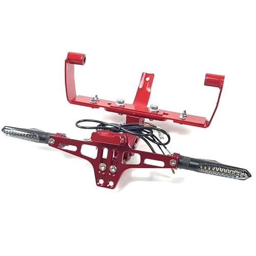 JosbY Für Fit Italjet Dragster 200 / 250i / 125/400 Kennzeichenhalter Blinkerhalter Kennzeichenleuchte Für Italjet Dragster Kennzeichen des Registranten (Farbe : 3) von JOSBY