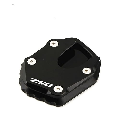 JOSBY Für Honda Für Forza 750 Für FORZA750 2020-2023 Motorrad CNC Aluminium Ständer Fuß Seite Stehen Verlängerung Pad Unterstützung Platte Stützplatte (Farbe : Weiß) von JOSBY