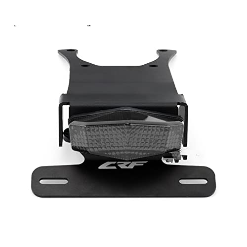 JosbY Kennzeichenhalter LED Bremslicht Für Honda Für CRF250L/Rallye 2013-2020 Für CRF 250L 2017 19 Motorrad Tail Tidy Fender Eliminator Kennzeichen des Registranten (Farbe : Grey) von JosbY