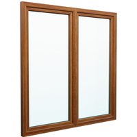 Josef Meeth Fenster und Türen Energiespar-Fenster »76/3 «, 130 x 140 cm (BxH), Dreh/Dreh-Kipp - goldfarben von Josef Meeth Fenster und Türen