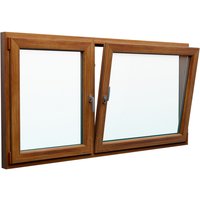 Josef Meeth Fenster und Türen Energiespar-Fenster »76/3 «, 145 x 85 cm (BxH), Dreh-Kipp/Dreh-Kipp - goldfarben von Josef Meeth Fenster und Türen