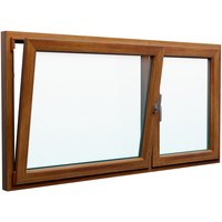 Josef Meeth Fenster und Türen Energiespar-Fenster »76/3 «, 155 x 150 cm (BxH), Dreh-Kipp/Dreh-Kipp - goldfarben von Josef Meeth Fenster und Türen