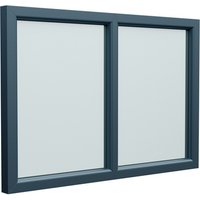 Josef Meeth Fenster und Türen Energiespar-Fenster »76/3 «, 90 x 85 cm (BxH), Dreh/Dreh-Kipp - silberfarben von Josef Meeth Fenster und Türen