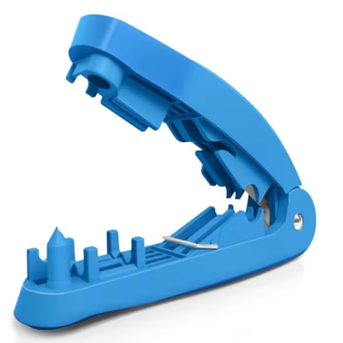 Joselin 4-In-1 RJ45-Netzwerkkabel-Tool mit Schneiden, Stripping, Entwirrungsfunktionen Gilt für STP/UTP-Kabel.Blau von Joselin