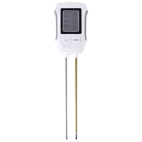 Joselin Boden Tester Feuchtigkeitsmonitor Blumen Pflanzen Gartenbau Temperatur Digital LCD Meter PH Digital LCD Meter Hitzebeständiger Metallsensor Joselin Boden Tester Feuchtigkeitsmonitor Blumen Pflanzen Gartenbau Temperatur Digital LCD Meter PH Digital LCD Meter Hitzebeständiger Metallsensor von Joselin