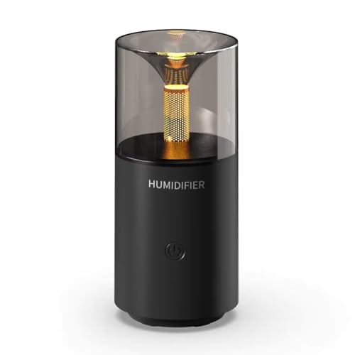 Joselin Candlelight Aroma-Diffusor USB Elektrisch Ultraschall Mini Duftöl-Diffusor Schwarz von Joselin