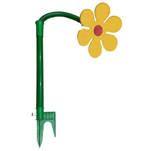 Joselin Dancing Daisy Sprinkler Rasenbewässerungssprinkler-Sprüher, Geeignet für die Gartenbewässerung, Gartenbewässerungswerkzeug, Gelb Joselin Dancing Daisy Sprinkler Rasenbewässerungssprinkler-Sprüher, Geeignet für die Gartenbewässerung, Gartenbewässerungswerkzeug, Gelb von Joselin
