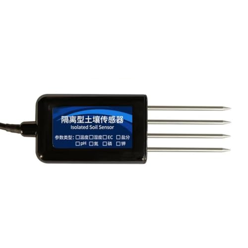 Joselin Isolierte Bodensensor Temperatur Feuchtigkeit Stickstoff Phosphor Kalium PH-Wert Salz mit App Umfassender Sensor von Joselin
