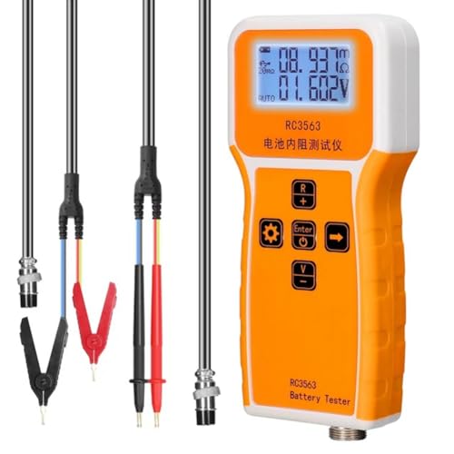 Joselin RC3563 Batteriespannungs-Innenwiderstandstester Trithium-Lithium-Eisenphosphat 18650 Batterietester, Testersondenclip Joselin RC3563 Batteriespannungs-Innenwiderstandstester Trithium-Lithium-Eisenphosphat 18650 Batterietester, Testersondenclip von Joselin