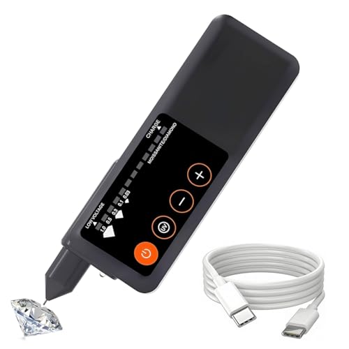 Joselin Wiederaufladbarer Diamanttester mit LCD -Bildschirm und UV -Licht - Schmucktest -Werkzeug Elektronische Auswahl für Anfänger Joselin Wiederaufladbarer Diamanttester mit LCD -Bildschirm und UV -Licht - Schmucktest -Werkzeug Elektronische Auswahl für Anfänger von Joselin
