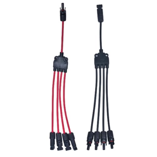 Joselin Y Typ 5-Wege-Zweigkabel Solar-Kabel-Paralleladapter für Solarpaneele für 1000V/30A von Joselin