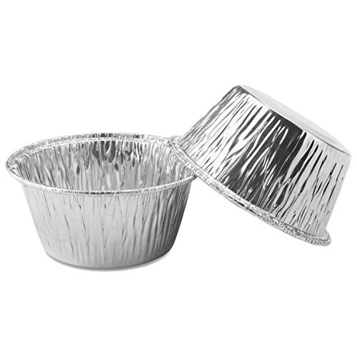 Cupcake-Förmchen aus Aluminiumfolie, 150 Stück, Einweg-Muffinförmchen, Auflaufförmchen aus Aluminium, Cupcake-Backen, Pudding-Backförmchen von Josenidny