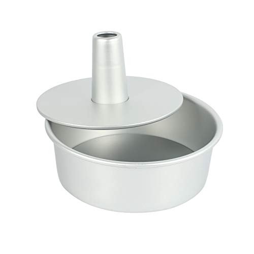 Josenidny 8 Aluminium Runde Chiffon Kuchen Abnehmbare Boden Hohl Kuchen Form DIY Backen Kuchen von Josenidny
