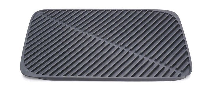 Abtropfmatte 31x43,5 cm grau Flume von Joseph Joseph