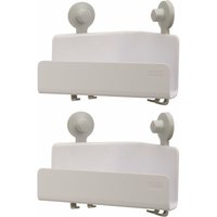 Gebraucht] Joseph Joseph 2er Easy Store Duschablage Duschregal Badregal Hängen Dusche Weiß B-Ware von Joseph Joseph