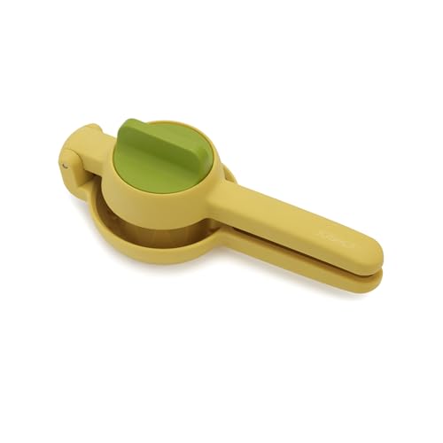 Joseph Joseph JuiceMax – Dual-Action Zitruspresse, Zitronen-, Limetten- und Orangenentsafter, Yellow von Joseph Joseph