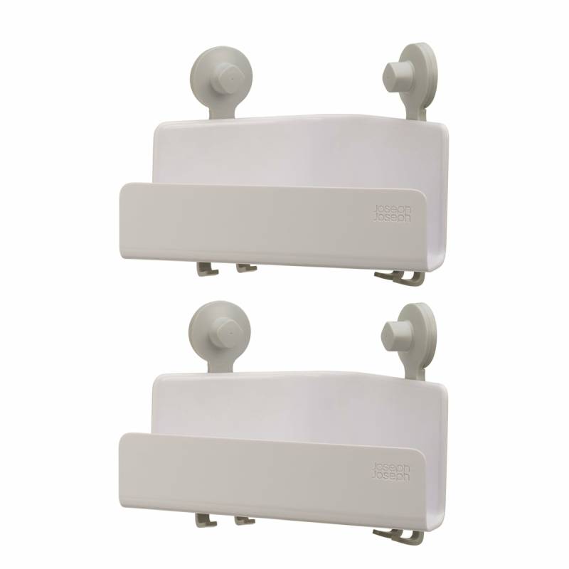 Joseph Joseph 2er Easy Store Duschablage Duschregal Badregal Hängen Dusche Weiß B-Ware von Joseph Joseph