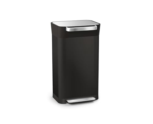 Joseph Joseph Titan Küchenabfalleimer mit integrierter Pressvorrichtung und Geruchsfilter, fasst bis zu 90L nach Verdichtung, Schwarz, 30L Joseph Joseph Titan Küchenabfalleimer mit integrierter Pressvorrichtung und Geruchsfilter, fasst bis zu 90L nach Verdichtung, Schwarz, 30L von Joseph Joseph
