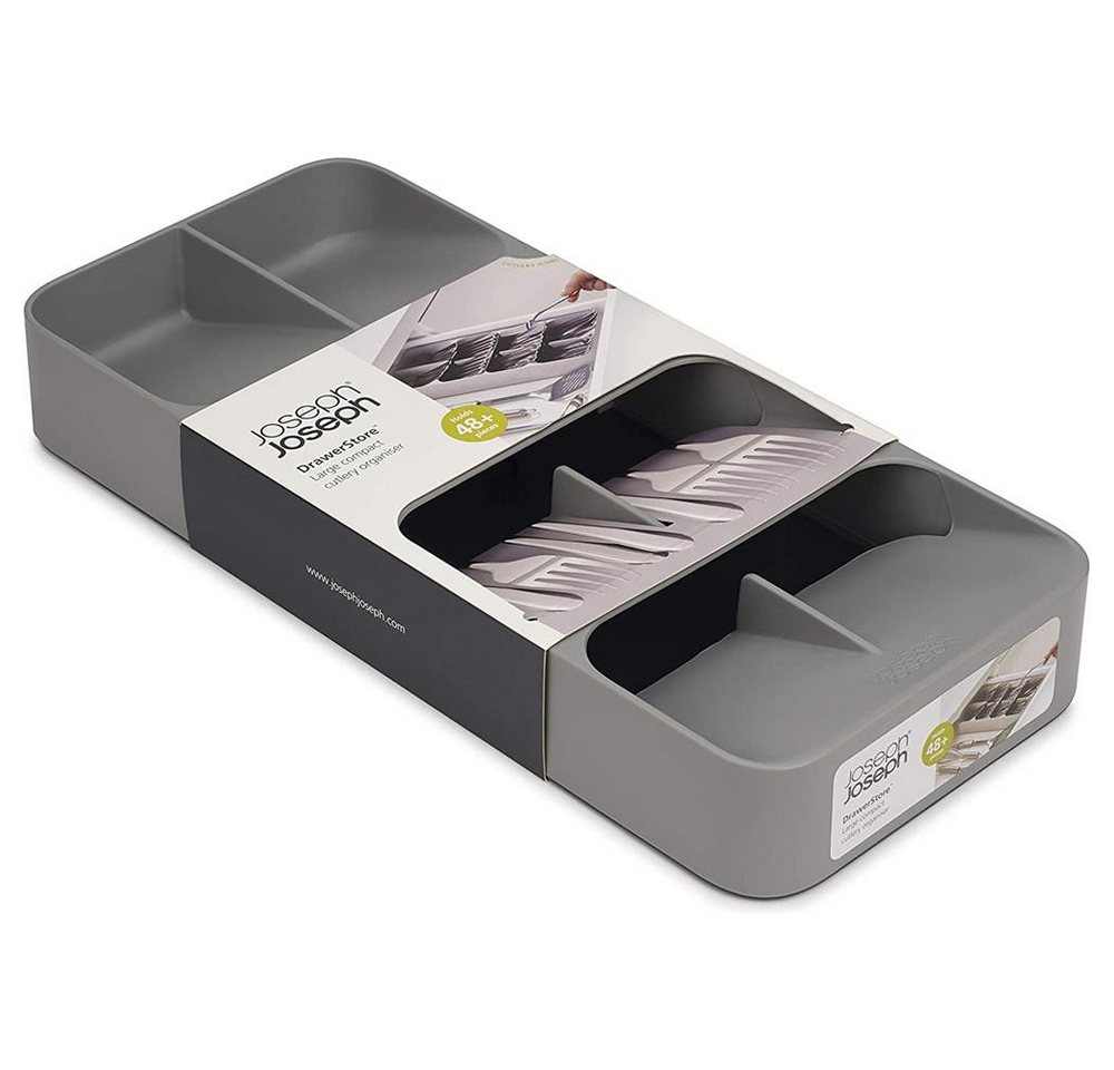 Joseph Joseph Besteckkasten DrawerStore, 39 x 18 x 5,5 cm, kompakt, Grau Joseph Joseph Besteckkasten DrawerStore, 39 x 18 x 5,5 cm, kompakt, Grau von Joseph Joseph