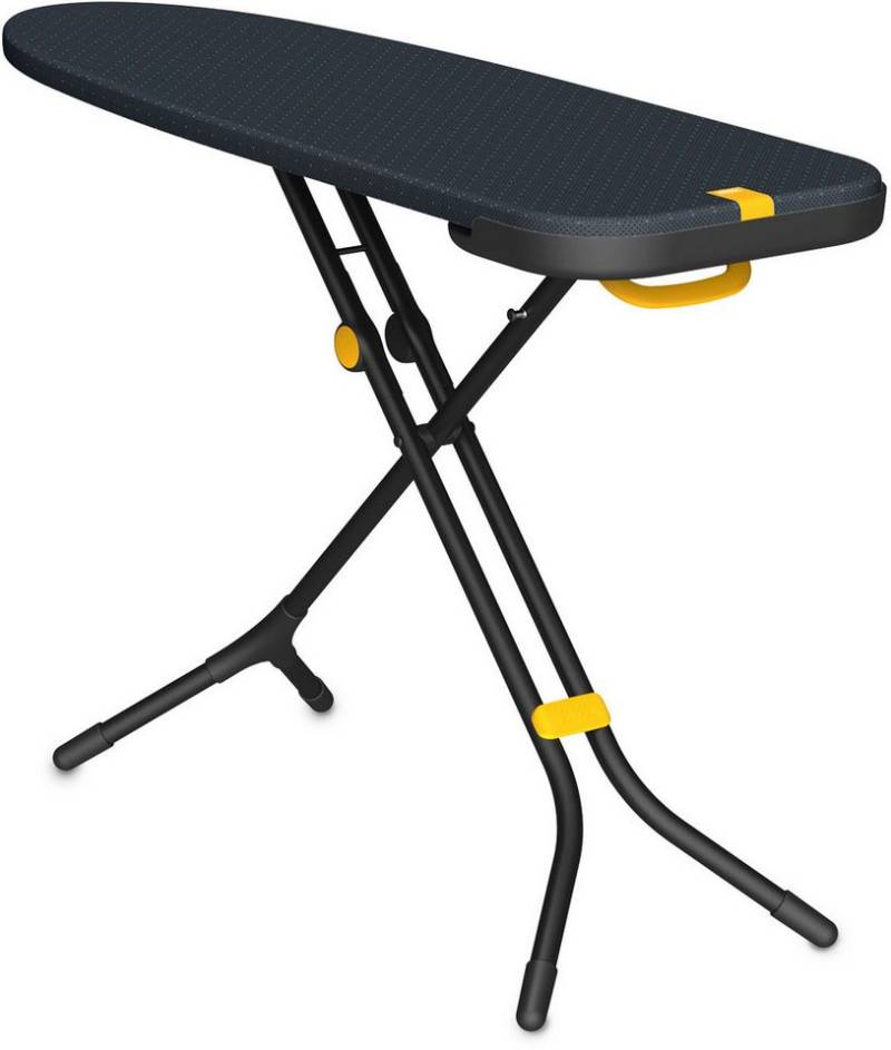 Joseph Joseph Bügelbrett Glide Max Plus Easy-Store, mit extra großer einziehbarer Dampfbügelstation – blau gepunktet von Joseph Joseph