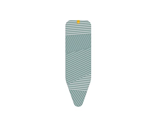 Joseph Joseph Flexa - Ersatz-Bügelbrettbezug mit Gummizug, lineares graues Muster, gepolstert mit 4 mm Schaumstoff, einfache Schnellmontage für Bretter 124 cm x 37 cm, Grau Joseph Joseph Flexa - Ersatz-Bügelbrettbezug mit Gummizug, lineares graues Muster, gepolstert mit 4 mm Schaumstoff, einfache Schnellmontage für Bretter 124 cm x 37 cm, Grau von Joseph Joseph
